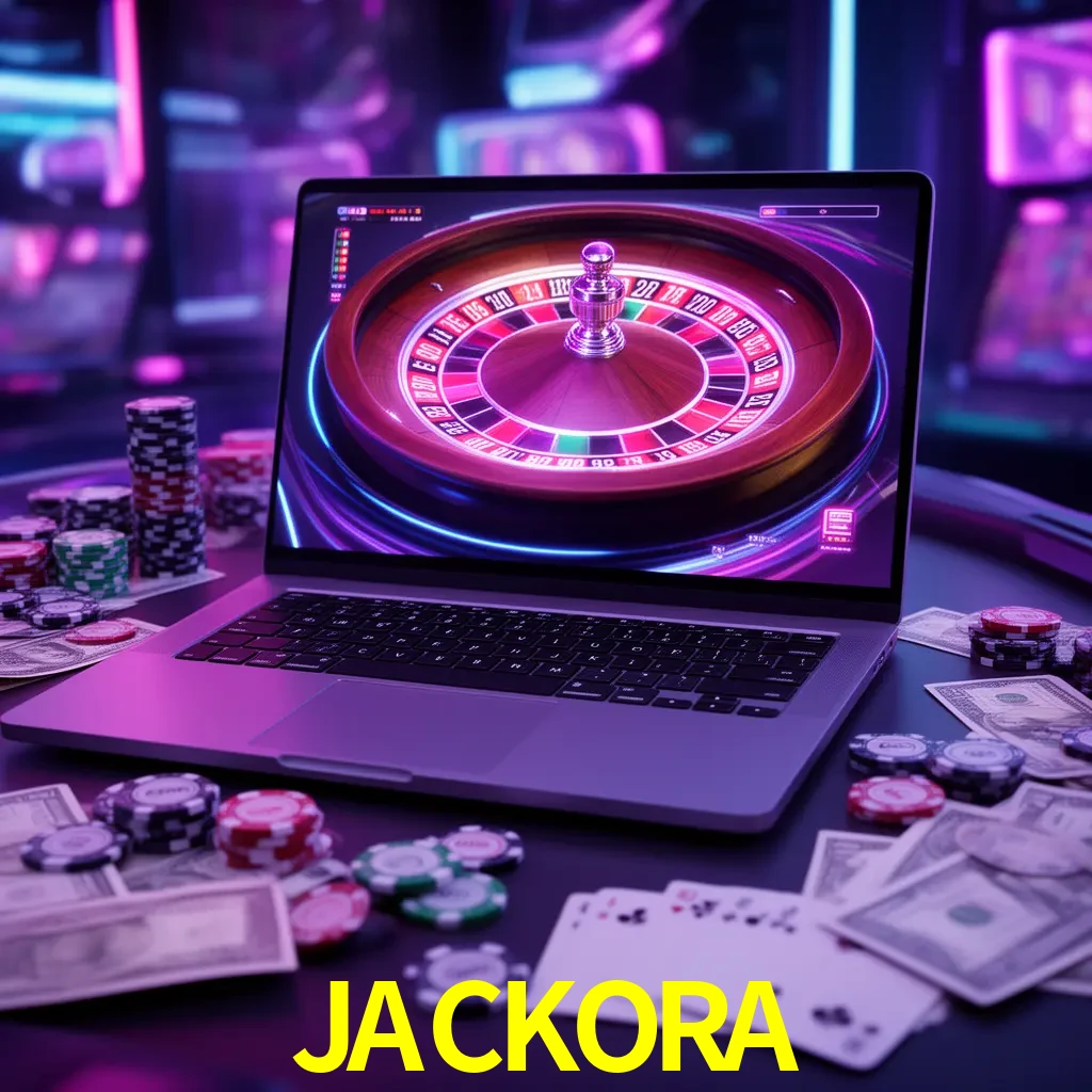 Centro móvil JACKORA con casino, cajero, bonos, app y acceso de cuenta para México